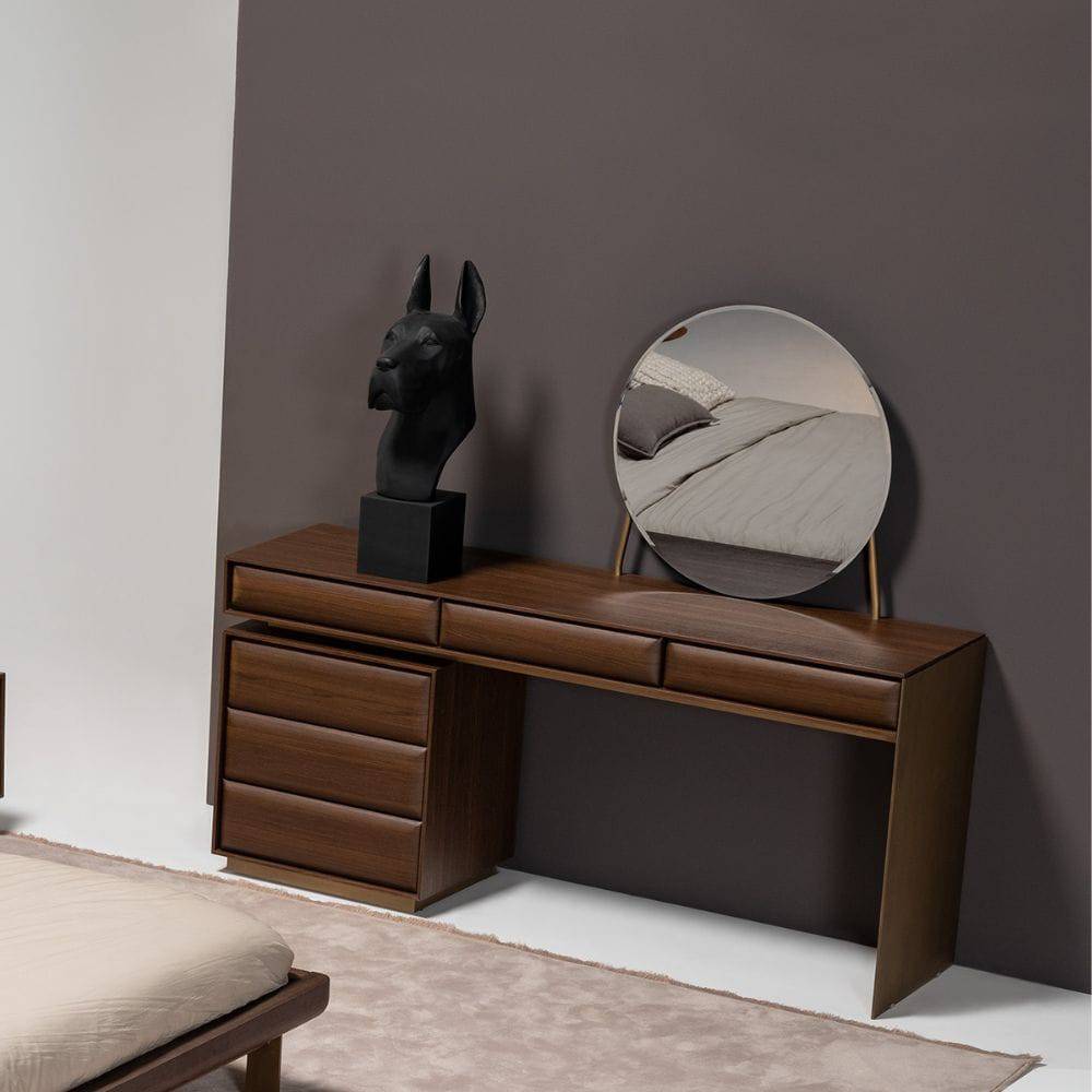 Era Dresser And Mirror Era-Dresser -  Dressers and Mirrors | إرا طاولة زينة ومرآة - ebarza Furniture UAE | Shop Modern Furniture in Abu Dhabi & Dubai - مفروشات ايبازرا في الامارات | تسوق اثاث عصري وديكورات مميزة في دبي وابوظبي