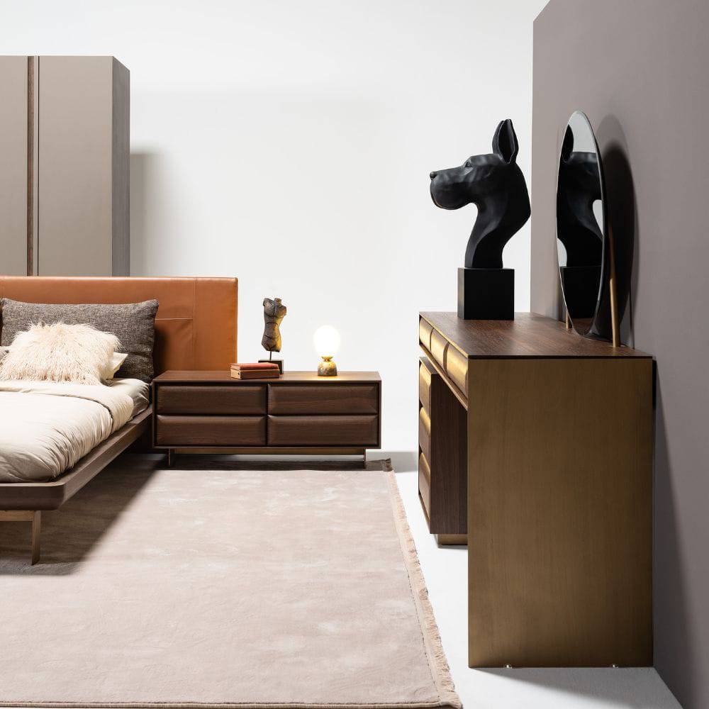 Era Dresser And Mirror Era-Dresser -  Dressers and Mirrors - ebarza Furniture UAE | Shop Modern Furniture in Abu Dhabi & Dubai - مفروشات ايبازرا في الامارات | تسوق اثاث عصري وديكورات مميزة في دبي وابوظبي