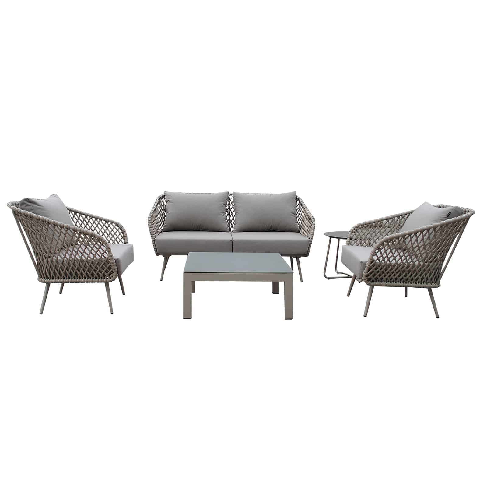 Display Item - Evolve 2 Seater  Outdoor Sofa 28510101-YAS -  USED ITEM | قطعة من المعرض- صوفا خارجية من إيفولف بمقعدين - ebarza Furniture UAE | Shop Modern Furniture in Abu Dhabi & Dubai - مفروشات ايبازرا في الامارات | تسوق اثاث عصري وديكورات مميزة في دبي وابوظبي