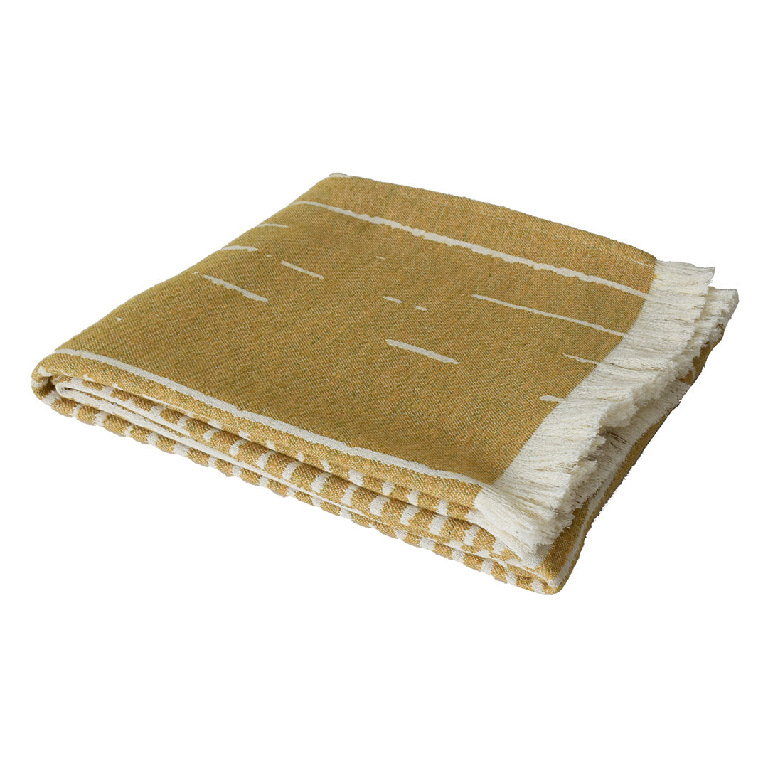 SKJG Noah cotton blend blanket - ETB018 -  Blankets | بطانية نوح من مزيج القطن - ebarza Furniture UAE | Shop Modern Furniture in Abu Dhabi & Dubai - مفروشات ايبازرا في الامارات | تسوق اثاث عصري وديكورات مميزة في دبي وابوظبي