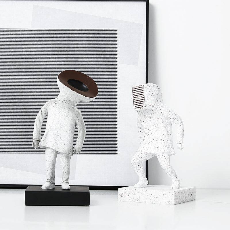 Faceless Man A Fc-Sz21100A -  Home Decor Figurines | ديكور رجل مجهول الهوية - ebarza Furniture UAE | Shop Modern Furniture in Abu Dhabi & Dubai - مفروشات ايبازرا في الامارات | تسوق اثاث عصري وديكورات مميزة في دبي وابوظبي