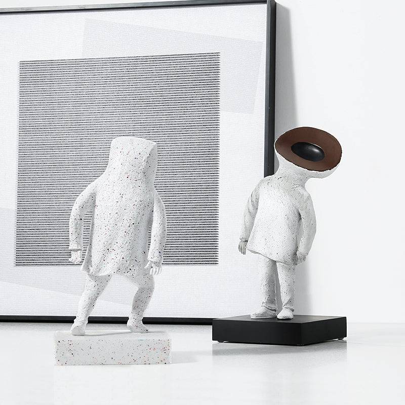 Faceless Man A Fc-Sz21100A -  Home Decor Figurines | ديكور رجل مجهول الهوية - ebarza Furniture UAE | Shop Modern Furniture in Abu Dhabi & Dubai - مفروشات ايبازرا في الامارات | تسوق اثاث عصري وديكورات مميزة في دبي وابوظبي