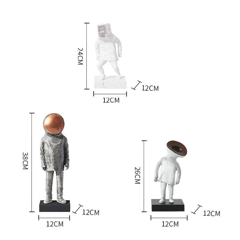 Faceless Man A Fc-Sz21100A -  Home Decor Figurines | ديكور رجل مجهول الهوية - ebarza Furniture UAE | Shop Modern Furniture in Abu Dhabi & Dubai - مفروشات ايبازرا في الامارات | تسوق اثاث عصري وديكورات مميزة في دبي وابوظبي