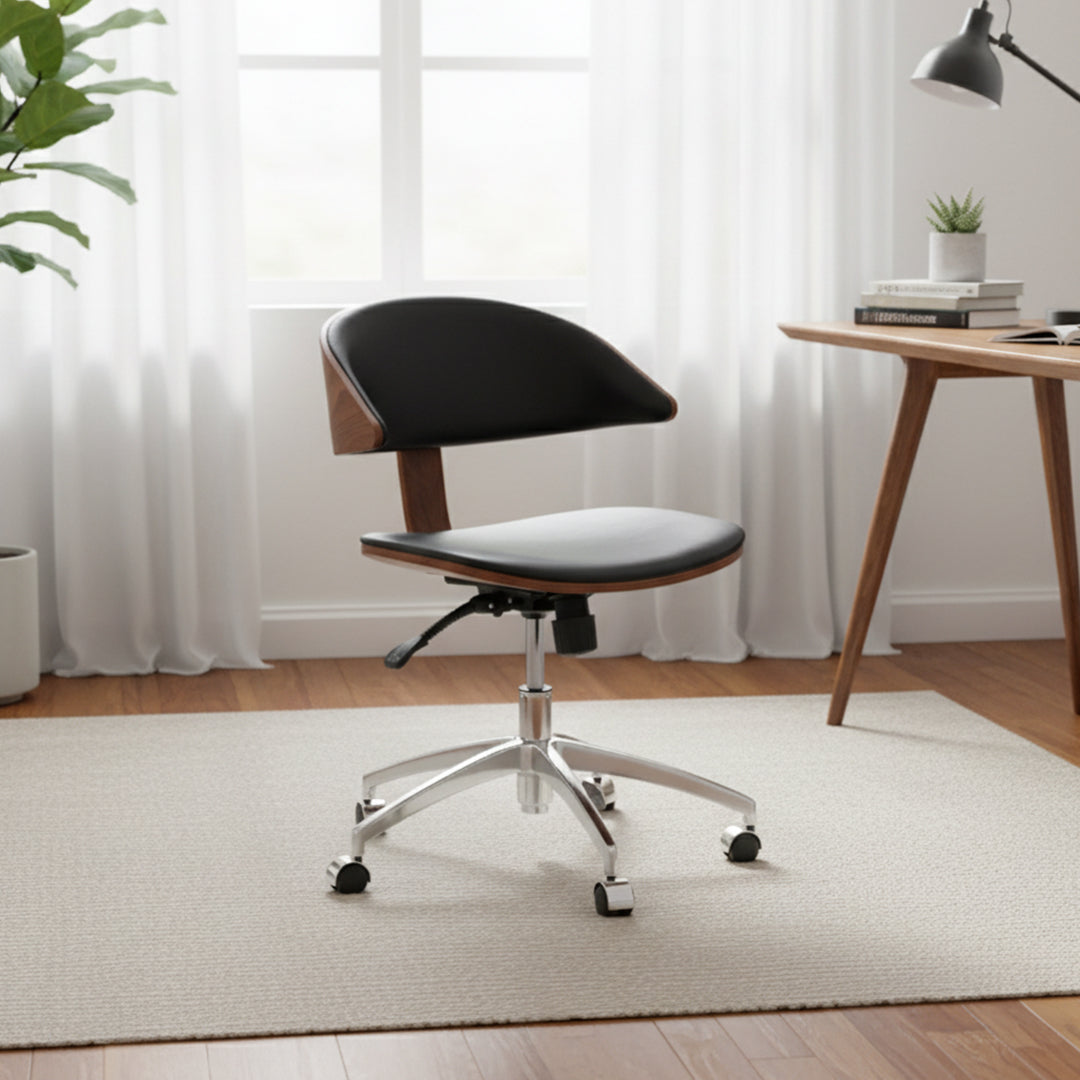 Fila Office Chair Fila-001W -  Office Chairs - ebarza Furniture UAE | Shop Modern Furniture in Abu Dhabi & Dubai - مفروشات ايبازرا في الامارات | تسوق اثاث عصري وديكورات مميزة في دبي وابوظبي