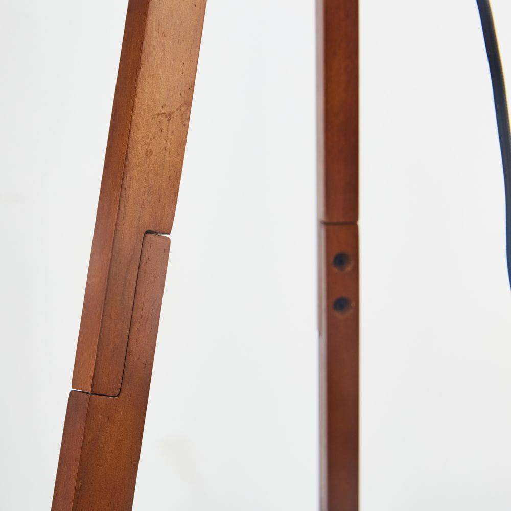 Gem Wooden Tripod Floor Lamp Cy-Ltd-1000 -  Floor Lamps | مصباح أرضي خشبي ثلاثي القوائم من جوهرة - ebarza Furniture UAE | Shop Modern Furniture in Abu Dhabi & Dubai - مفروشات ايبازرا في الامارات | تسوق اثاث عصري وديكورات مميزة في دبي وابوظبي