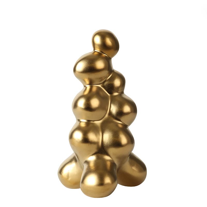 Golden Abstract Decoration-B Fa-D2029B -  Home Decor Figurines - ebarza Furniture UAE | Shop Modern Furniture in Abu Dhabi & Dubai - مفروشات ايبازرا في الامارات | تسوق اثاث عصري وديكورات مميزة في دبي وابوظبي