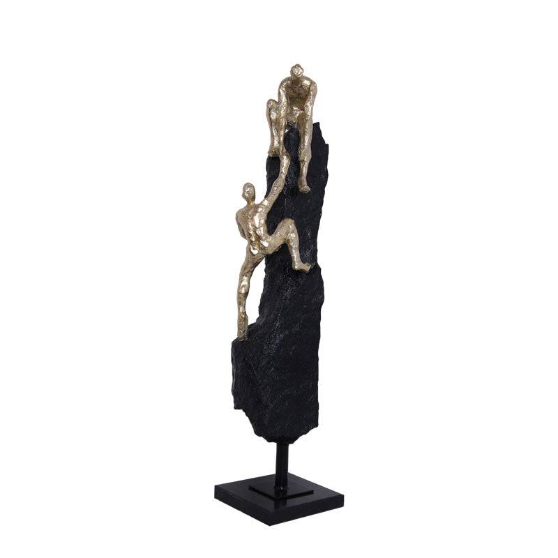 Golden Climbing Decoration-A Fa-Sz2031A -  Home Decor Figurines | زينة التسلق الذهبي - ebarza Furniture UAE | Shop Modern Furniture in Abu Dhabi & Dubai - مفروشات ايبازرا في الامارات | تسوق اثاث عصري وديكورات مميزة في دبي وابوظبي