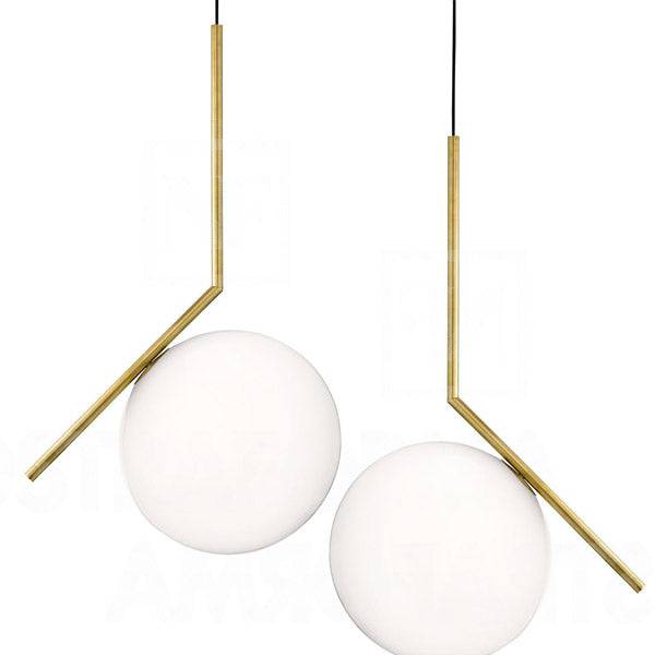 Golden Pendant Lamp Cy-Dd-564-B -  Pendant Lamps - ebarza Furniture UAE | Shop Modern Furniture in Abu Dhabi & Dubai - مفروشات ايبازرا في الامارات | تسوق اثاث عصري وديكورات مميزة في دبي وابوظبي