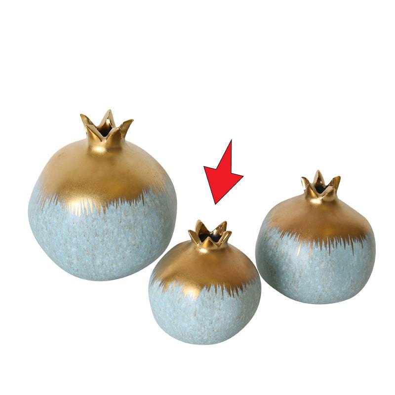 Green Pomegranate Decoration-C Fa-D1972C -  Home Decor Figurines | زينة الرمان الأخضر - ebarza Furniture UAE | Shop Modern Furniture in Abu Dhabi & Dubai - مفروشات ايبازرا في الامارات | تسوق اثاث عصري وديكورات مميزة في دبي وابوظبي