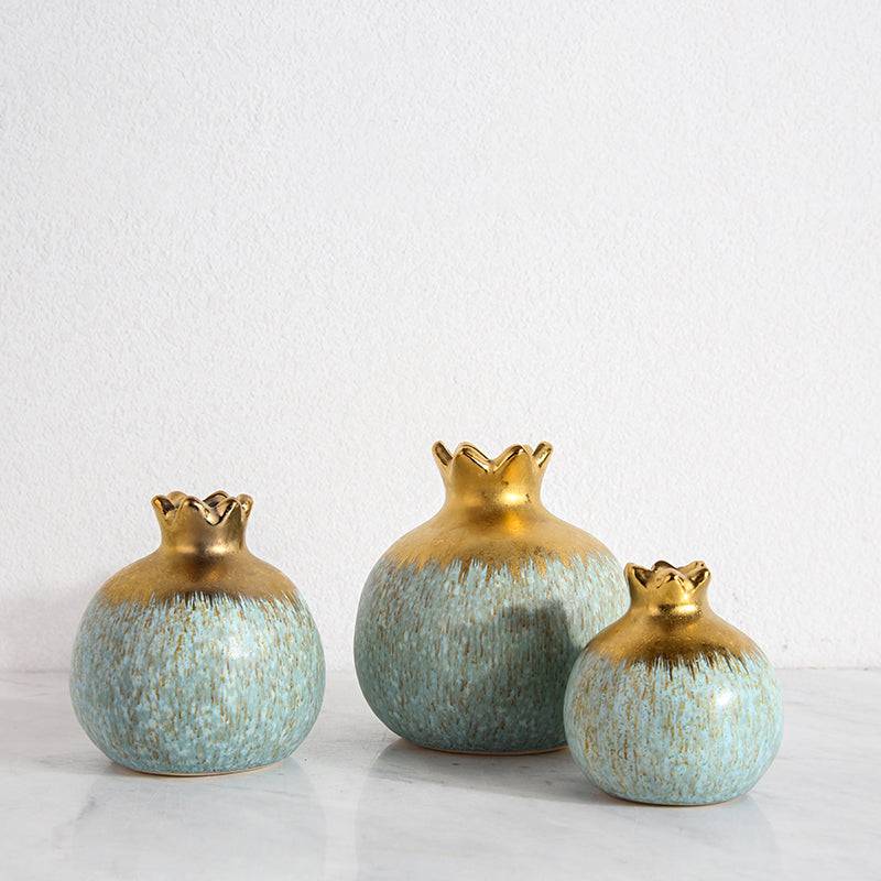 Green Pomegranate Decoration-C Fa-D1972C -  Home Decor Figurines | زينة الرمان الأخضر - ebarza Furniture UAE | Shop Modern Furniture in Abu Dhabi & Dubai - مفروشات ايبازرا في الامارات | تسوق اثاث عصري وديكورات مميزة في دبي وابوظبي