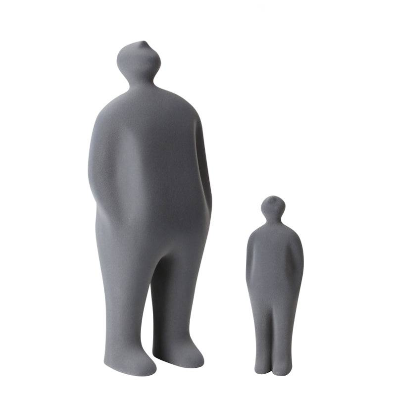 Grey Figure Decoration-A  Fa-Sz2013A -  Home Decor Figurines | زخرفة باللون الرمادي - ebarza Furniture UAE | Shop Modern Furniture in Abu Dhabi & Dubai - مفروشات ايبازرا في الامارات | تسوق اثاث عصري وديكورات مميزة في دبي وابوظبي