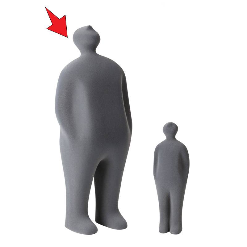 Grey Figure Decoration-A  Fa-Sz2013A -  Home Decor Figurines | زخرفة باللون الرمادي - ebarza Furniture UAE | Shop Modern Furniture in Abu Dhabi & Dubai - مفروشات ايبازرا في الامارات | تسوق اثاث عصري وديكورات مميزة في دبي وابوظبي