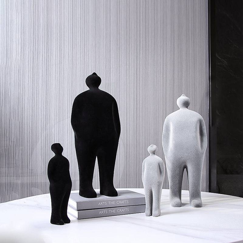 Grey Figure Decoration-B Fa-Sz2013B -  Home Decor Figurines - ebarza Furniture UAE | Shop Modern Furniture in Abu Dhabi & Dubai - مفروشات ايبازرا في الامارات | تسوق اثاث عصري وديكورات مميزة في دبي وابوظبي