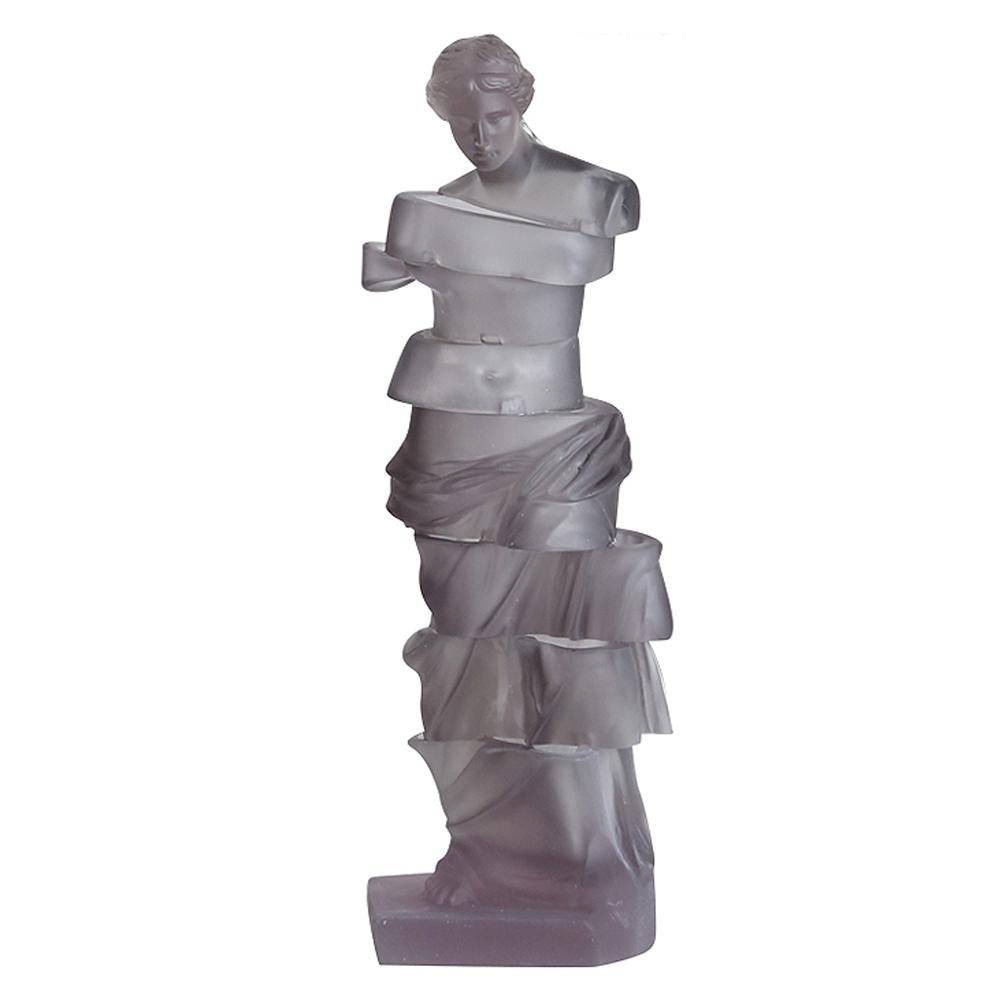 Grey Venus Sculpture Fb-Sz2012B -  Home Decor Figurines | تمثال فينوس رمادي - ebarza Furniture UAE | Shop Modern Furniture in Abu Dhabi & Dubai - مفروشات ايبازرا في الامارات | تسوق اثاث عصري وديكورات مميزة في دبي وابوظبي