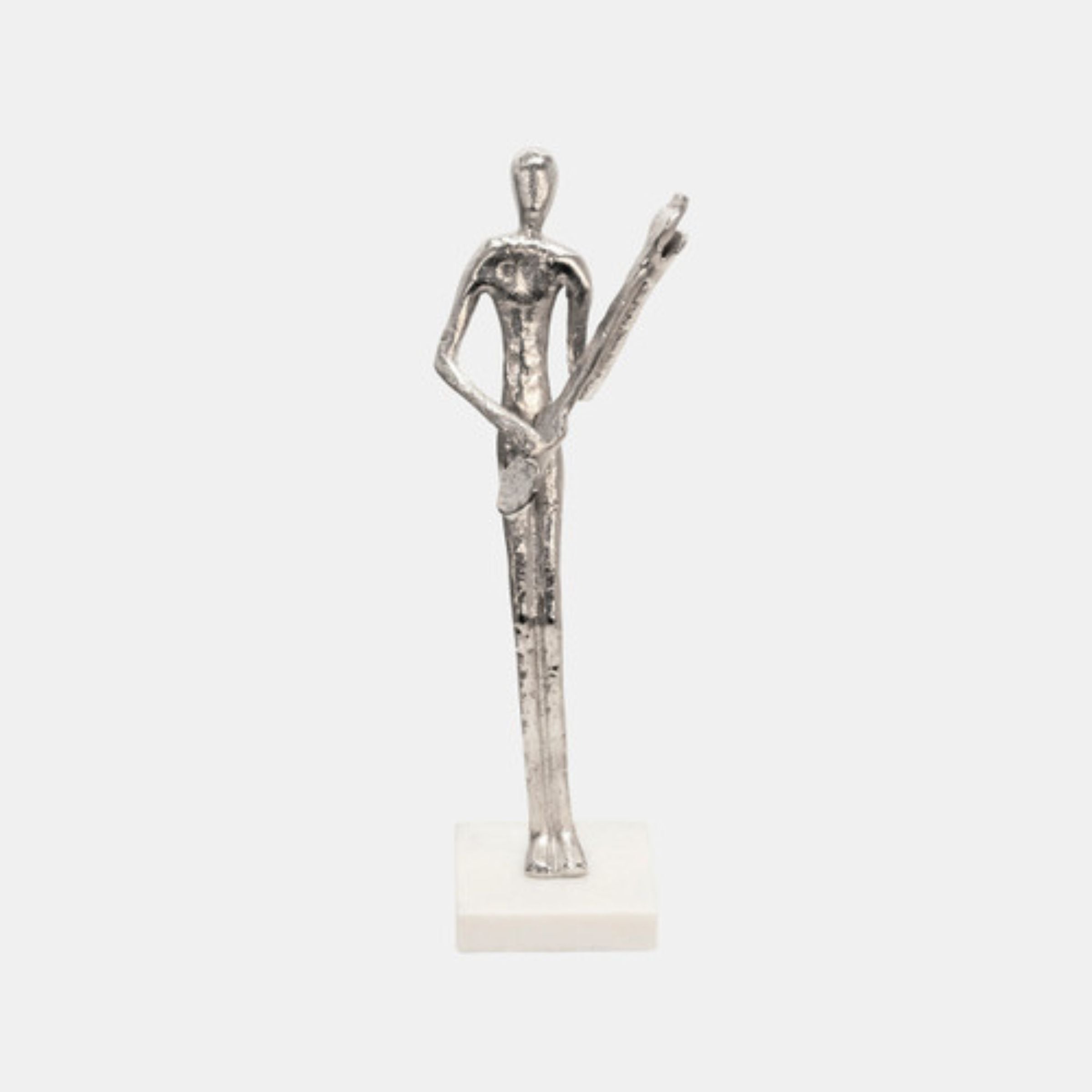 Guitar Musician On Marble Base 15581-01 -  Home Decor Figurines | موسيقي الجيتار للتسليم على قاعدة رخامية - ebarza Furniture UAE | Shop Modern Furniture in Abu Dhabi & Dubai - مفروشات ايبازرا في الامارات | تسوق اثاث عصري وديكورات مميزة في دبي وابوظبي