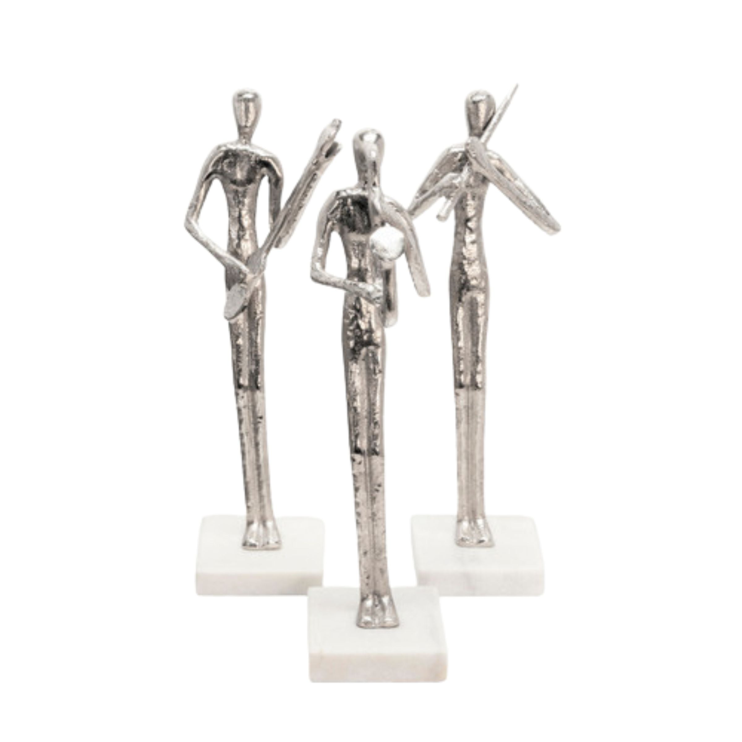 Guitar Musician On Marble Base 15581-01 -  Home Decor Figurines | موسيقي الجيتار للتسليم على قاعدة رخامية - ebarza Furniture UAE | Shop Modern Furniture in Abu Dhabi & Dubai - مفروشات ايبازرا في الامارات | تسوق اثاث عصري وديكورات مميزة في دبي وابوظبي