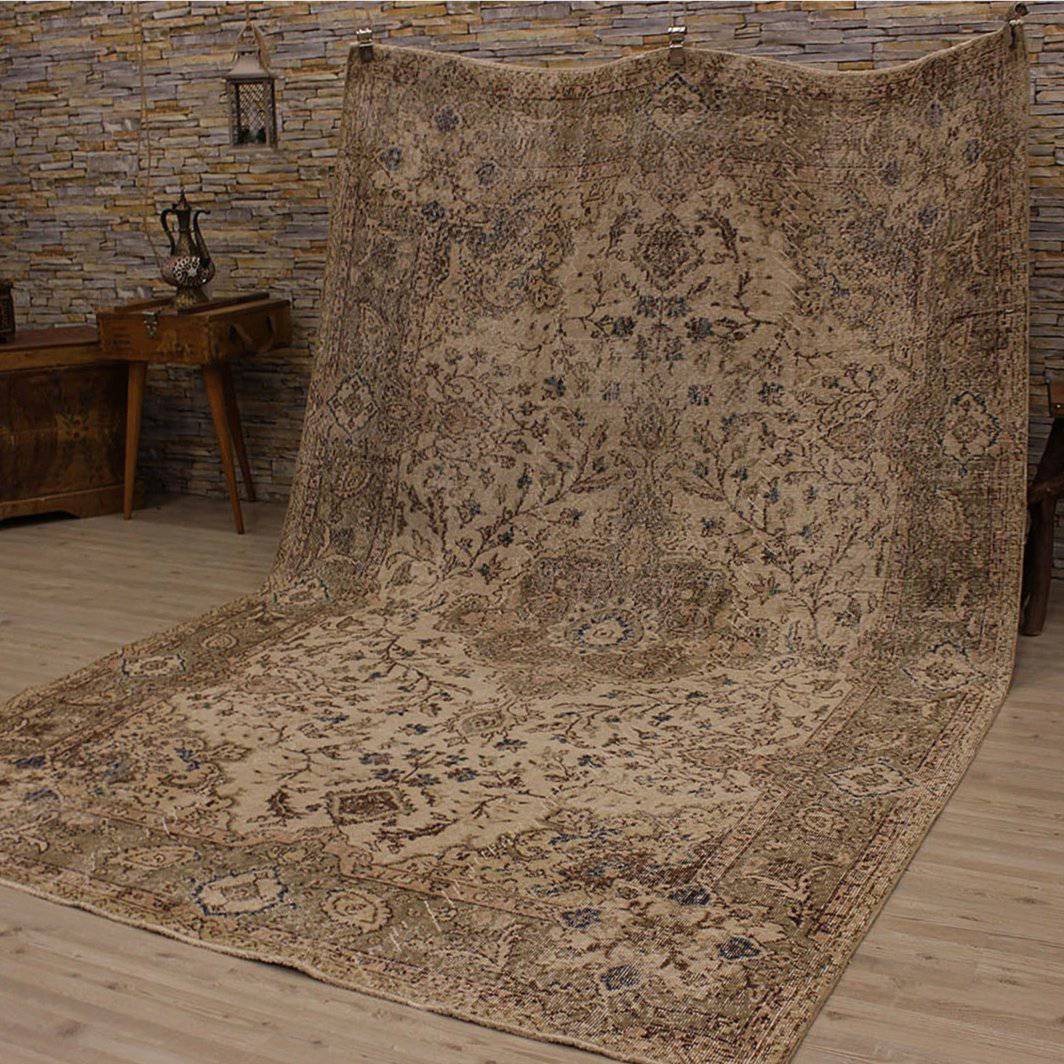 Hali 181X288 Cmbursa Handmade Over Dyed Rug 2314 -  Rugs - ebarza Furniture UAE | Shop Modern Furniture in Abu Dhabi & Dubai - مفروشات ايبازرا في الامارات | تسوق اثاث عصري وديكورات مميزة في دبي وابوظبي