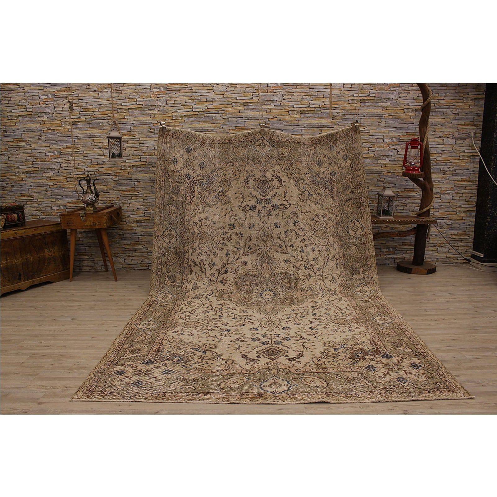 Hali 181X288 Cmbursa Handmade Over Dyed Rug 2314 -  Rugs - ebarza Furniture UAE | Shop Modern Furniture in Abu Dhabi & Dubai - مفروشات ايبازرا في الامارات | تسوق اثاث عصري وديكورات مميزة في دبي وابوظبي