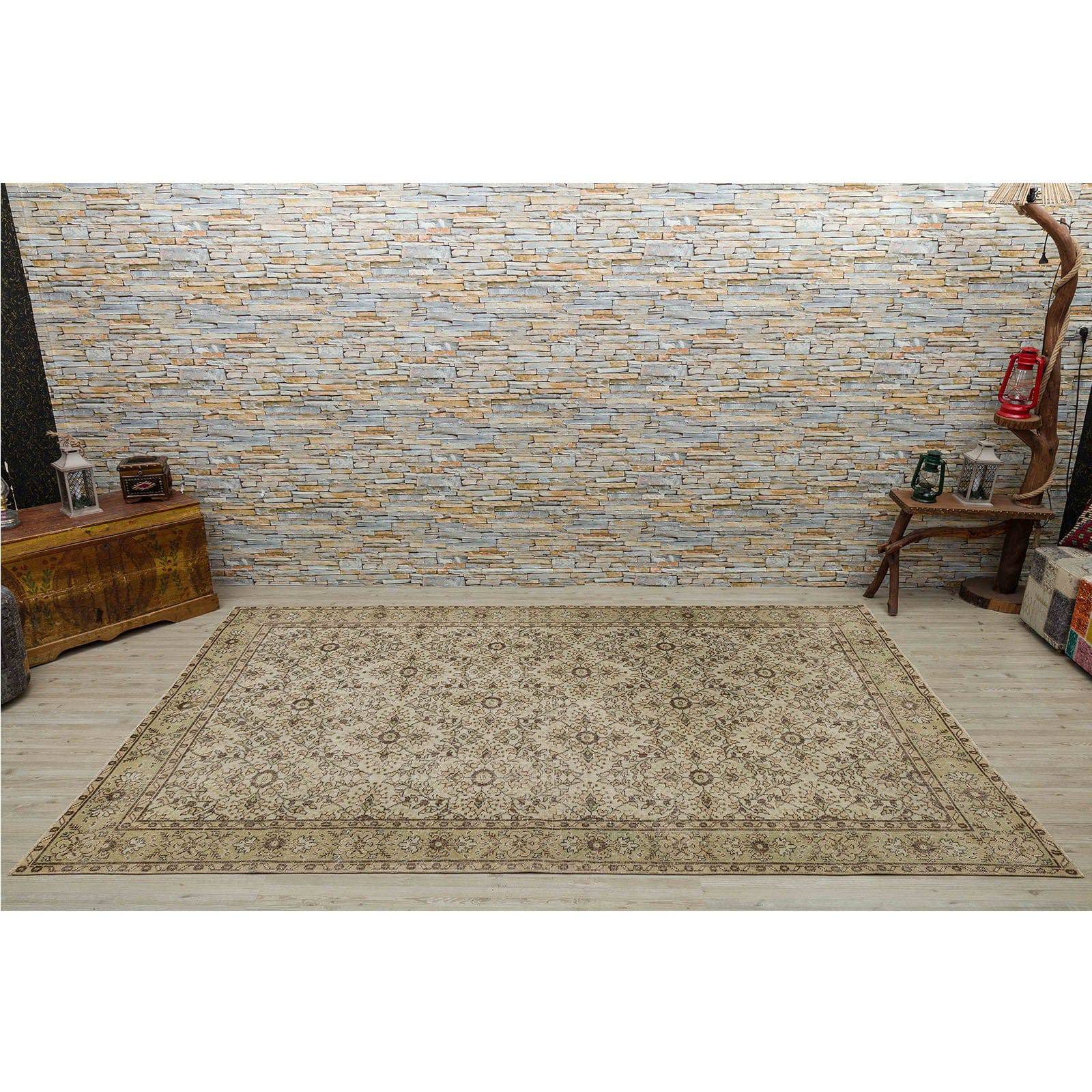 Hali 184X305  Cm Bursa Handmade Over Dyed Rug  2600 -  Rugs - ebarza Furniture UAE | Shop Modern Furniture in Abu Dhabi & Dubai - مفروشات ايبازرا في الامارات | تسوق اثاث عصري وديكورات مميزة في دبي وابوظبي