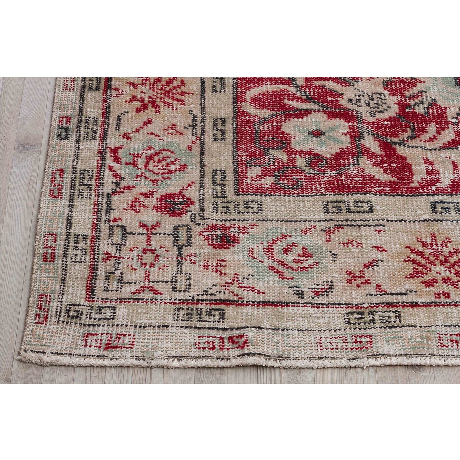 Hali 192X297  Cm Bursa Handmade Over Dyed Rug  2632 -  Rugs - ebarza Furniture UAE | Shop Modern Furniture in Abu Dhabi & Dubai - مفروشات ايبازرا في الامارات | تسوق اثاث عصري وديكورات مميزة في دبي وابوظبي