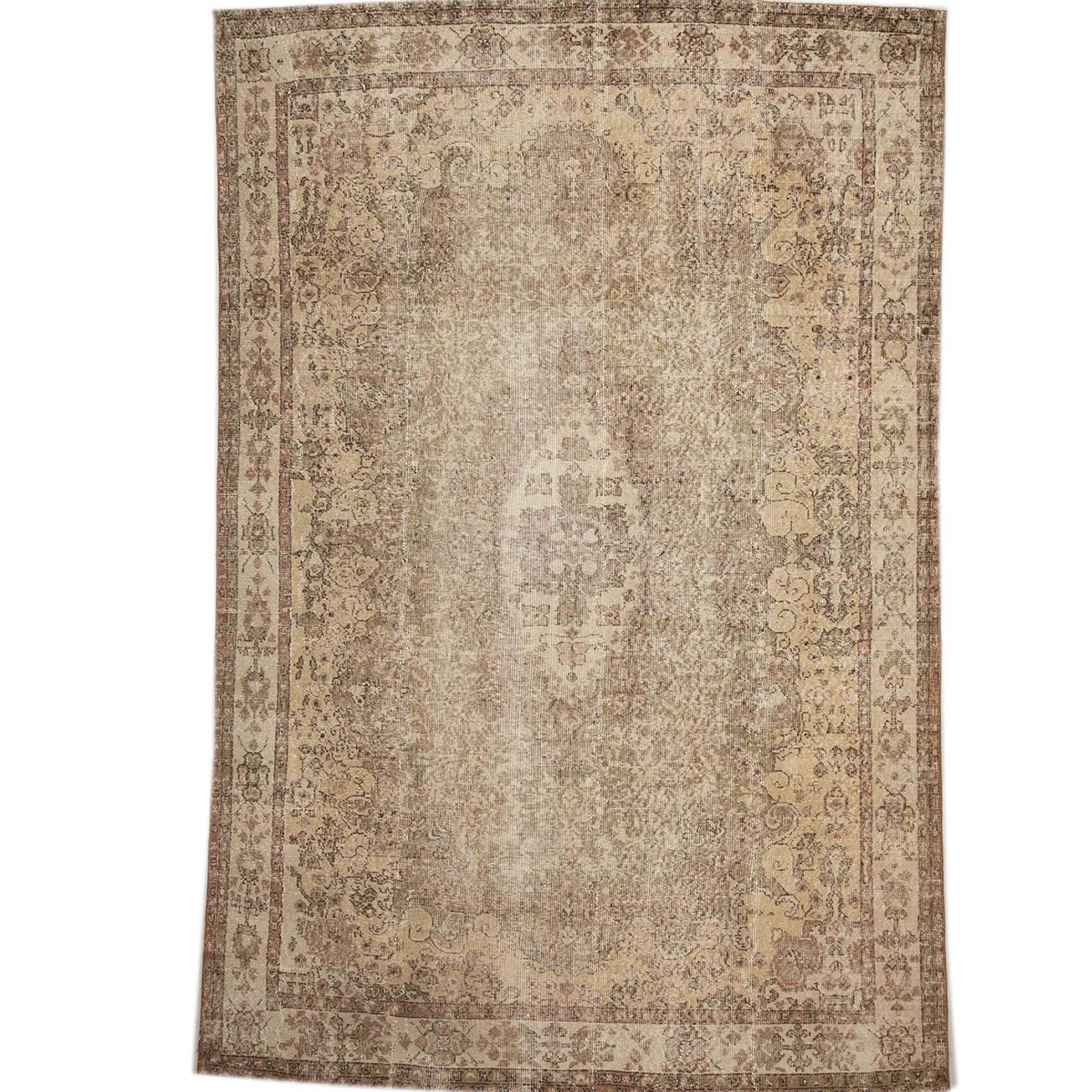 Hali 194X287  Cm Bursa Handmade Over Dyed Rug  2585 -  Rugs - ebarza Furniture UAE | Shop Modern Furniture in Abu Dhabi & Dubai - مفروشات ايبازرا في الامارات | تسوق اثاث عصري وديكورات مميزة في دبي وابوظبي