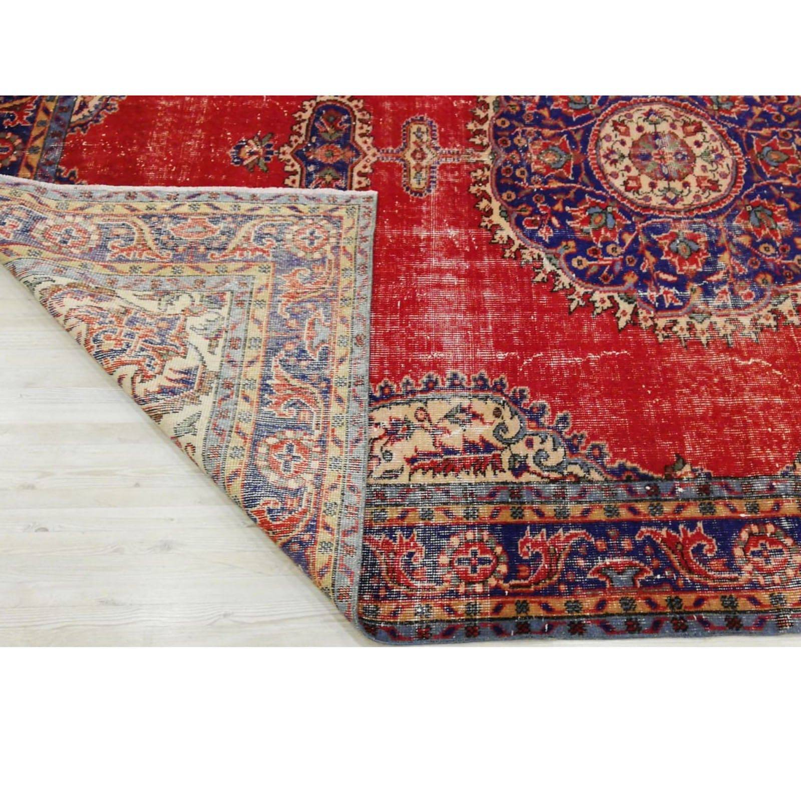 Hali 207X310  Cm Bursa Handmade Over Dyed Rug 3036 -  Rugs - ebarza Furniture UAE | Shop Modern Furniture in Abu Dhabi & Dubai - مفروشات ايبازرا في الامارات | تسوق اثاث عصري وديكورات مميزة في دبي وابوظبي