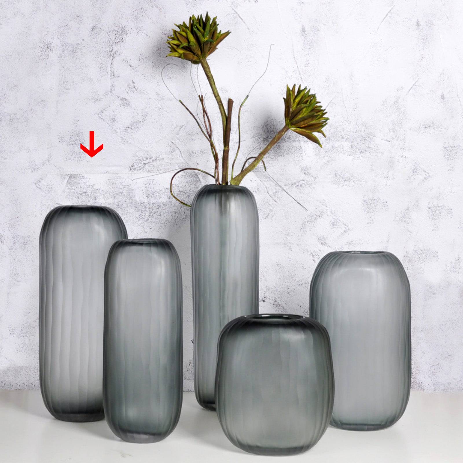 Handmade Balloton Glass Vase 13421-420 -  Vases - ebarza Furniture UAE | Shop Modern Furniture in Abu Dhabi & Dubai - مفروشات ايبازرا في الامارات | تسوق اثاث عصري وديكورات مميزة في دبي وابوظبي