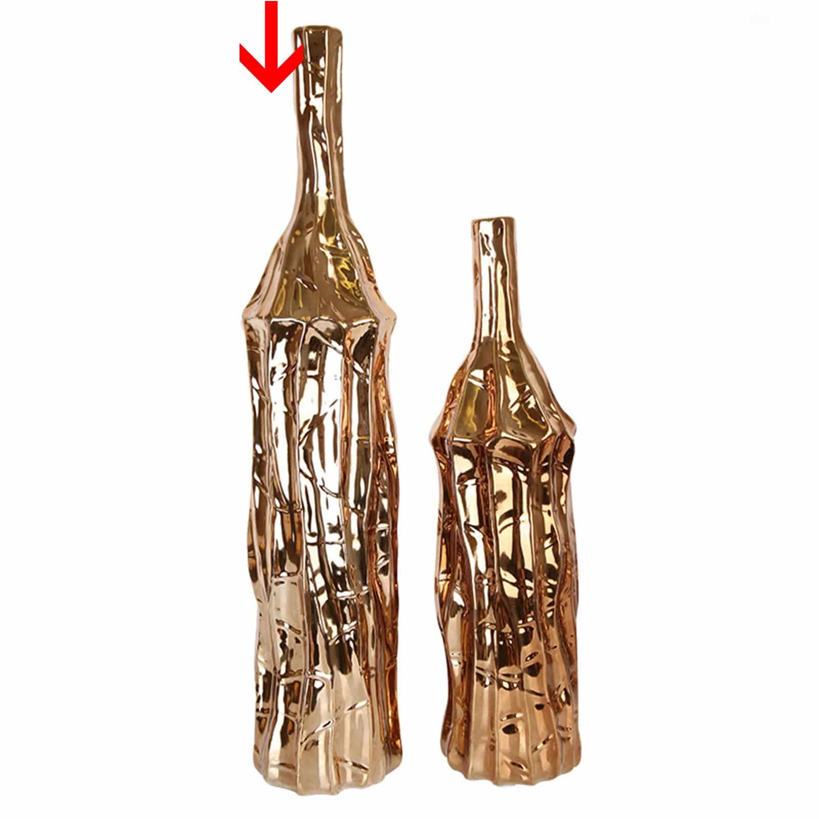 Handmade Ceramic Decorative Vase  Faad20A -  Vases - ebarza Furniture UAE | Shop Modern Furniture in Abu Dhabi & Dubai - مفروشات ايبازرا في الامارات | تسوق اثاث عصري وديكورات مميزة في دبي وابوظبي