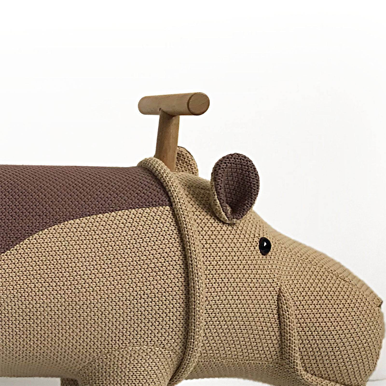 Handmade Cute Double Sided Hippopotamus Decorative Lt-Y21 -  Kids Dolls - ebarza Furniture UAE | Shop Modern Furniture in Abu Dhabi & Dubai - مفروشات ايبازرا في الامارات | تسوق اثاث عصري وديكورات مميزة في دبي وابوظبي