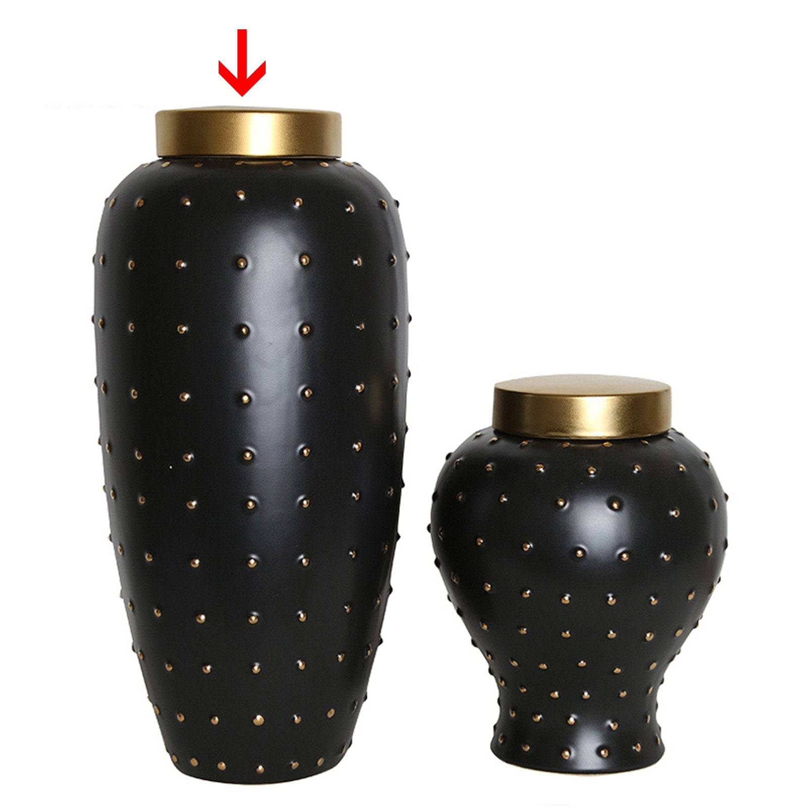 Handmade Decorative Vase  Fa-D1978A -  Vases - ebarza Furniture UAE | Shop Modern Furniture in Abu Dhabi & Dubai - مفروشات ايبازرا في الامارات | تسوق اثاث عصري وديكورات مميزة في دبي وابوظبي