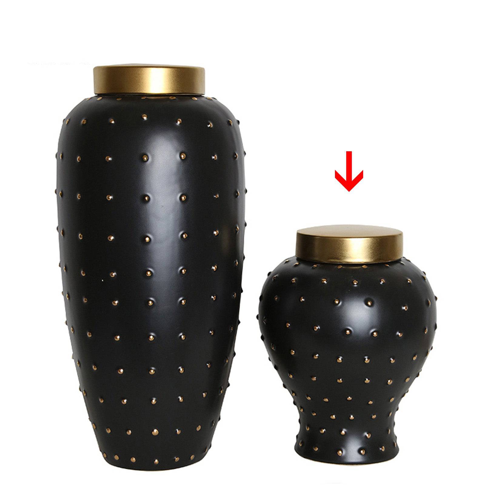 Handmade Decorative Vase  Fa-D1978B -  Vases - ebarza Furniture UAE | Shop Modern Furniture in Abu Dhabi & Dubai - مفروشات ايبازرا في الامارات | تسوق اثاث عصري وديكورات مميزة في دبي وابوظبي