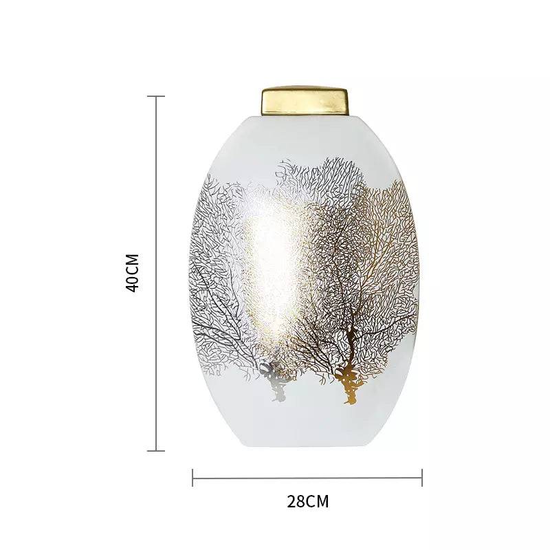 Handmade Decorative Vase  Fa-D1984A -  Vases - ebarza Furniture UAE | Shop Modern Furniture in Abu Dhabi & Dubai - مفروشات ايبازرا في الامارات | تسوق اثاث عصري وديكورات مميزة في دبي وابوظبي