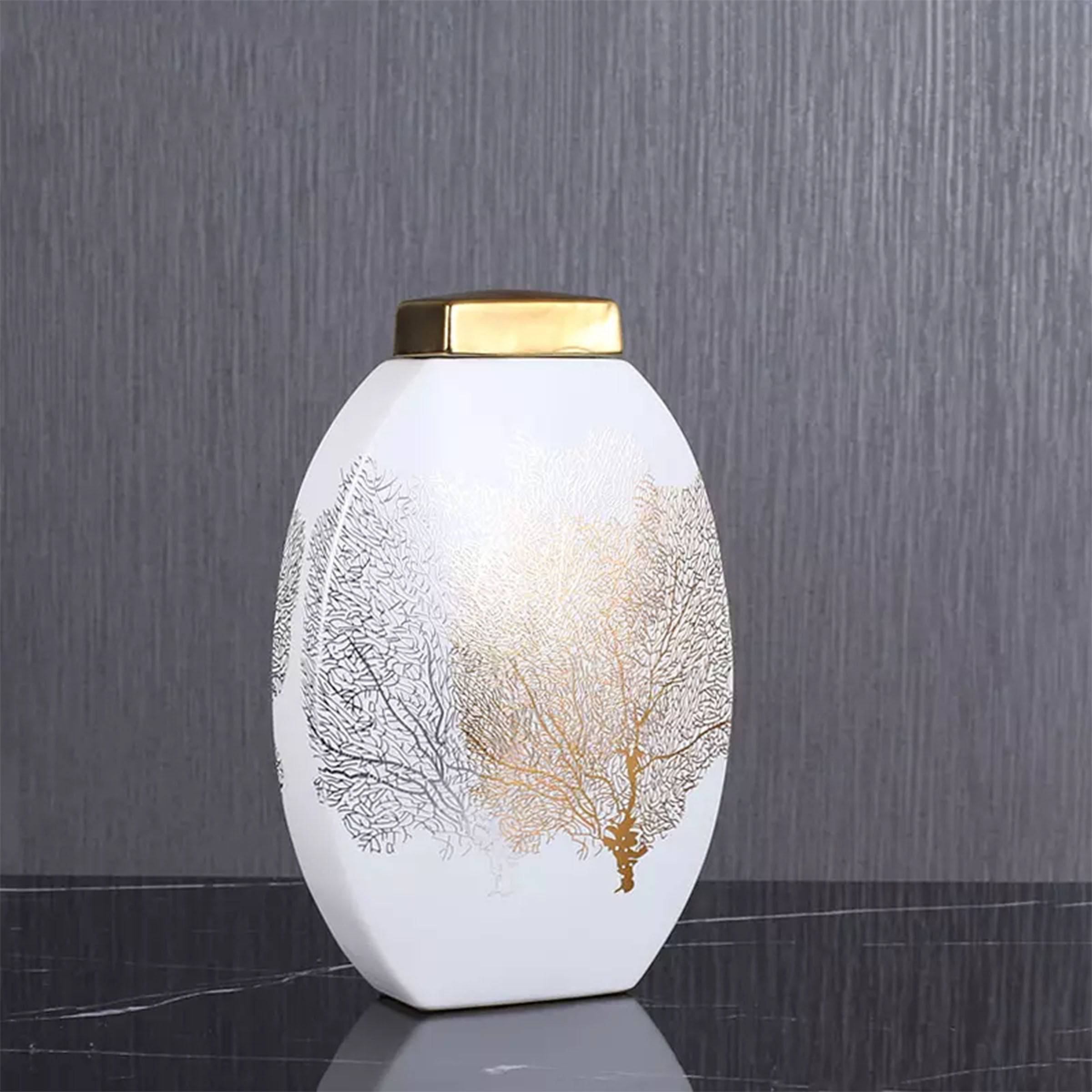 Handmade Decorative Vase  Fa-D1984A -  Vases - ebarza Furniture UAE | Shop Modern Furniture in Abu Dhabi & Dubai - مفروشات ايبازرا في الامارات | تسوق اثاث عصري وديكورات مميزة في دبي وابوظبي