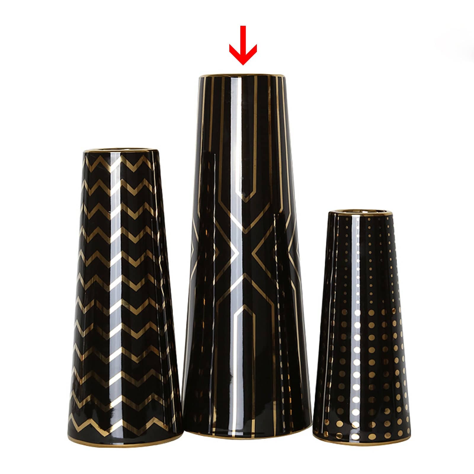 Handmade Decorative Vase Fa-D1994A -  Vases - ebarza Furniture UAE | Shop Modern Furniture in Abu Dhabi & Dubai - مفروشات ايبازرا في الامارات | تسوق اثاث عصري وديكورات مميزة في دبي وابوظبي