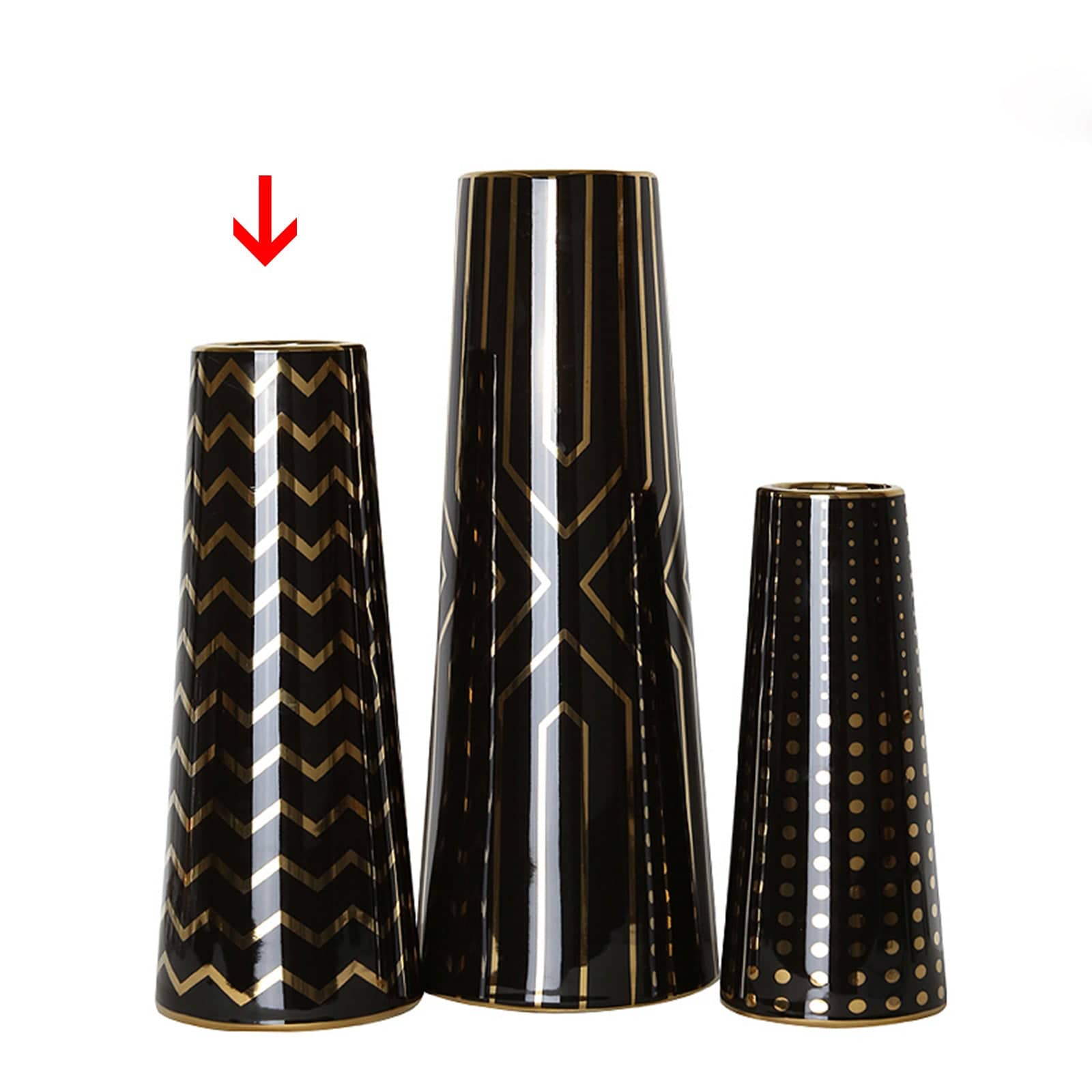 Handmade Decorative Vase Fa-D1994B -  Vases - ebarza Furniture UAE | Shop Modern Furniture in Abu Dhabi & Dubai - مفروشات ايبازرا في الامارات | تسوق اثاث عصري وديكورات مميزة في دبي وابوظبي