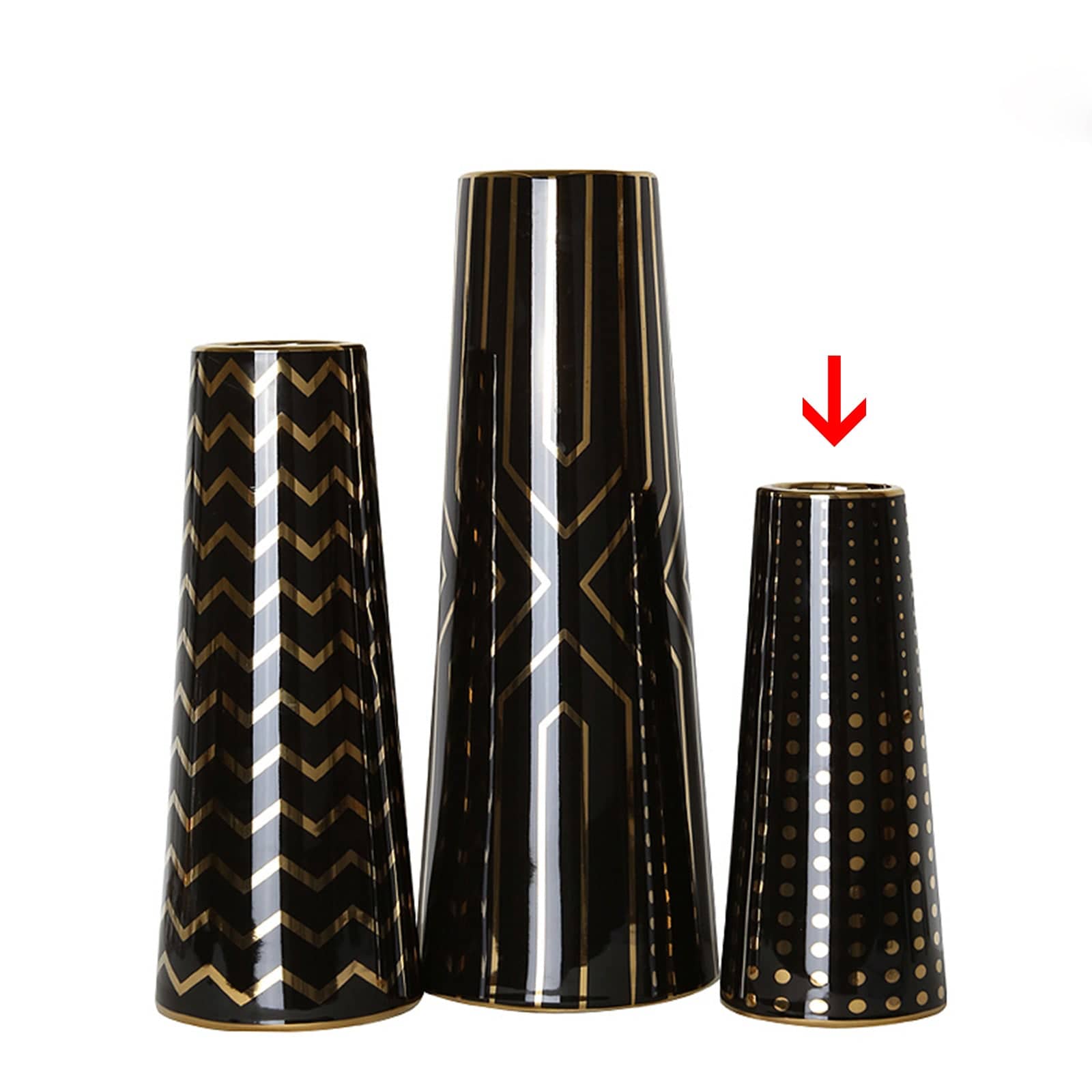 Handmade Decorative Vase Fa-D1994C -  Vases - ebarza Furniture UAE | Shop Modern Furniture in Abu Dhabi & Dubai - مفروشات ايبازرا في الامارات | تسوق اثاث عصري وديكورات مميزة في دبي وابوظبي