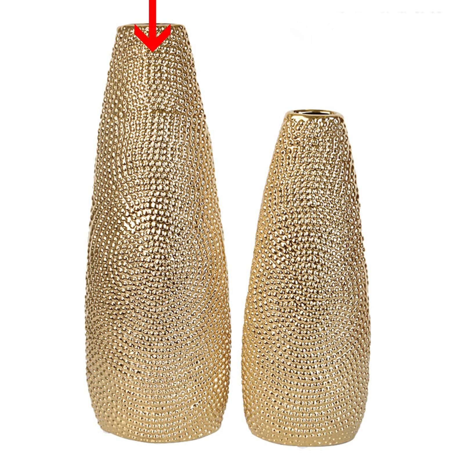 Handmade Decorative Vase Faad19A -  Vases - ebarza Furniture UAE | Shop Modern Furniture in Abu Dhabi & Dubai - مفروشات ايبازرا في الامارات | تسوق اثاث عصري وديكورات مميزة في دبي وابوظبي