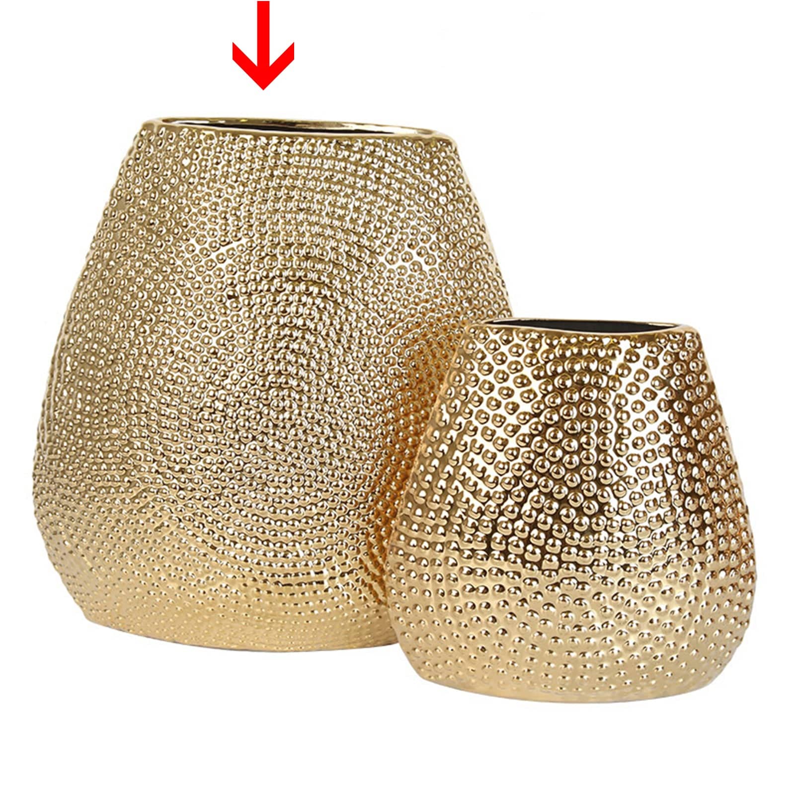 Handmade Decorative Vase Faad19C -  Vases - ebarza Furniture UAE | Shop Modern Furniture in Abu Dhabi & Dubai - مفروشات ايبازرا في الامارات | تسوق اثاث عصري وديكورات مميزة في دبي وابوظبي