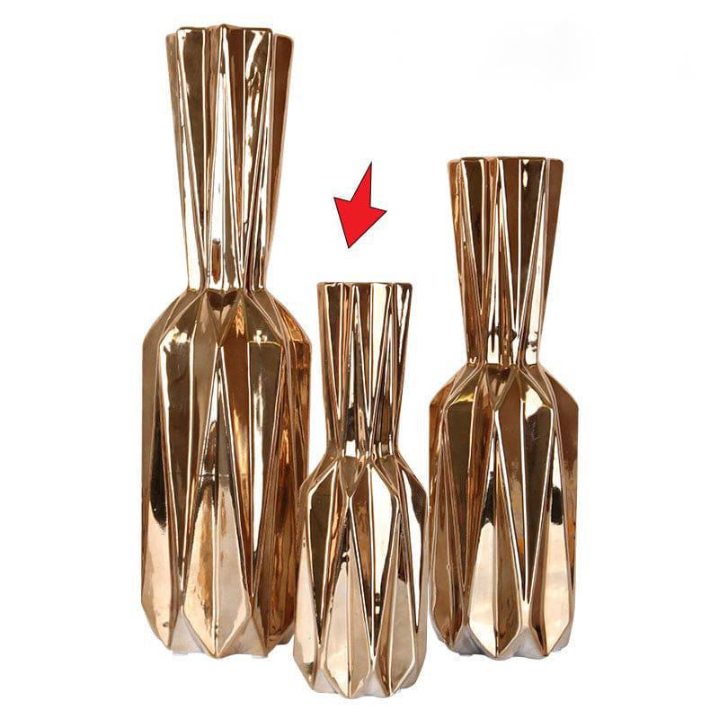 Handmade Decorative Vase   Faad21C -  Vases - ebarza Furniture UAE | Shop Modern Furniture in Abu Dhabi & Dubai - مفروشات ايبازرا في الامارات | تسوق اثاث عصري وديكورات مميزة في دبي وابوظبي