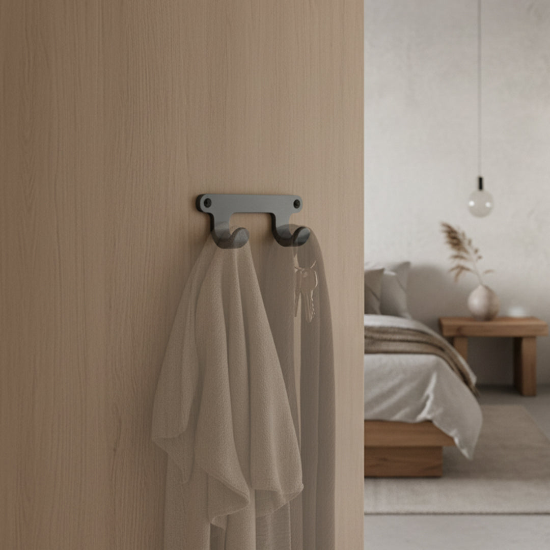 Double Hanger 7607-Double -  Hangers - ebarza Furniture UAE | Shop Modern Furniture in Abu Dhabi & Dubai - مفروشات ايبازرا في الامارات | تسوق اثاث عصري وديكورات مميزة في دبي وابوظبي