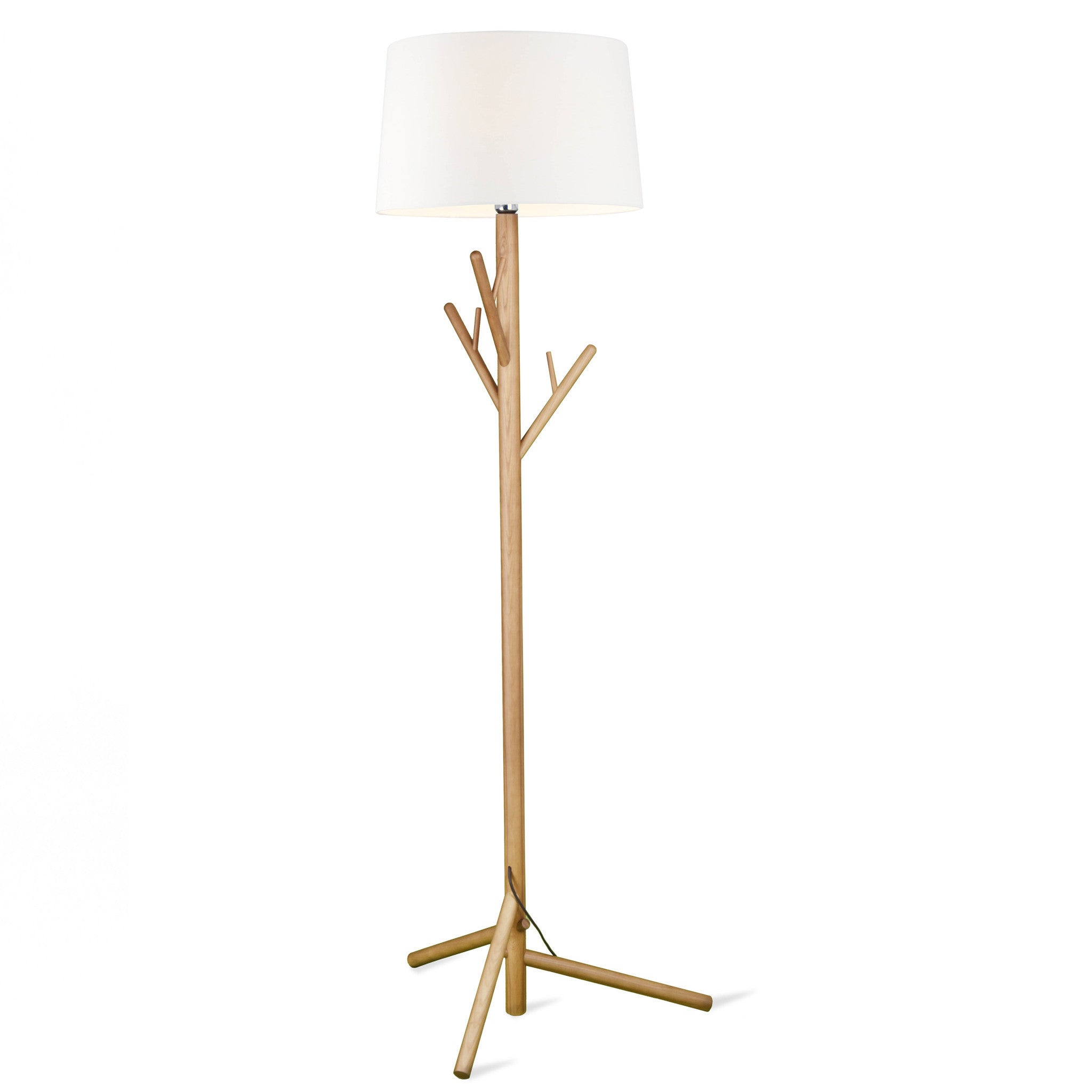 Hanger  Solid Wood Floor Lamp Bpmt17-N -  Floor Lamps - ebarza Furniture UAE | Shop Modern Furniture in Abu Dhabi & Dubai - مفروشات ايبازرا في الامارات | تسوق اثاث عصري وديكورات مميزة في دبي وابوظبي