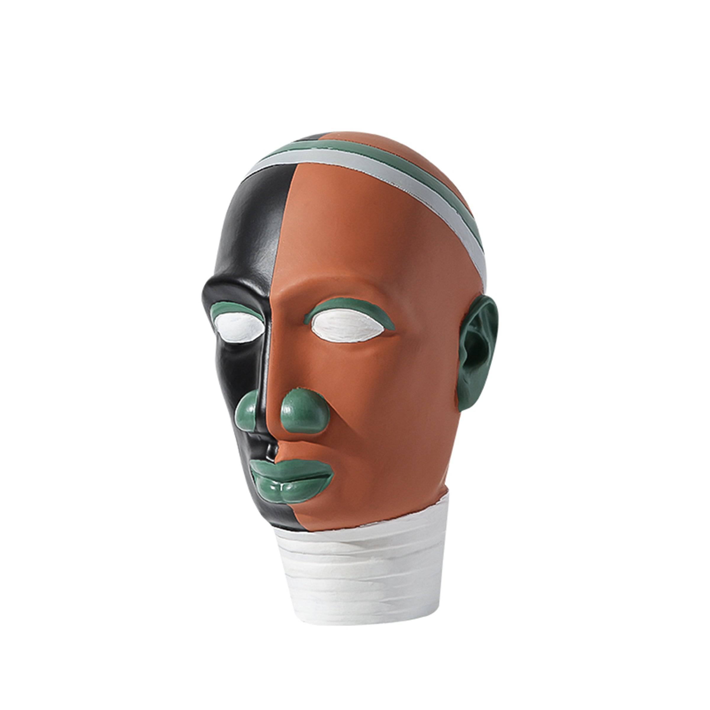 Human Head Ornaments Fc-Sz2153 -  Home Decor Figurines - ebarza Furniture UAE | Shop Modern Furniture in Abu Dhabi & Dubai - مفروشات ايبازرا في الامارات | تسوق اثاث عصري وديكورات مميزة في دبي وابوظبي