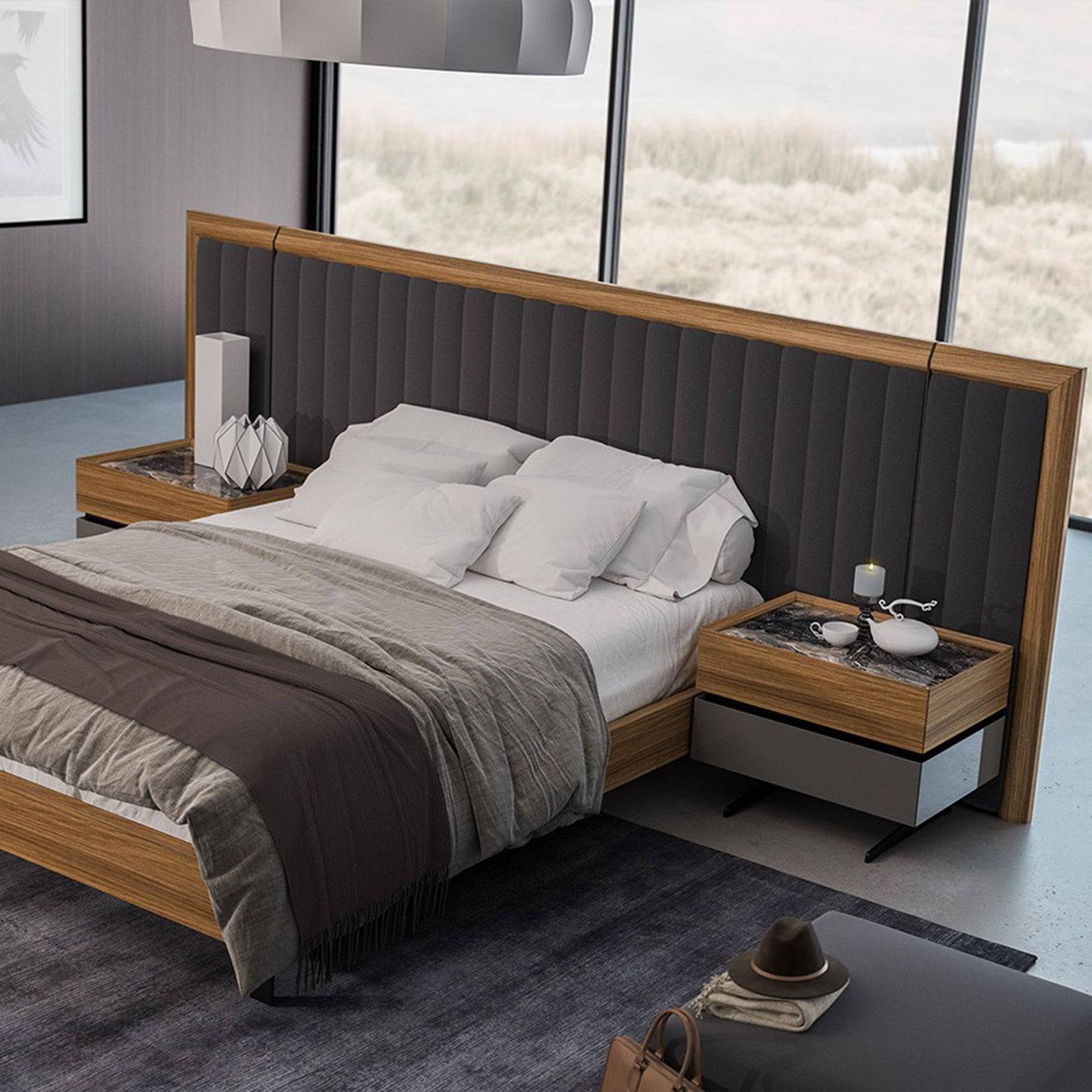 Icona Bedstead Icona001-Bedonly -  Bedsteads | سرير إيكونا - ebarza Furniture UAE | Shop Modern Furniture in Abu Dhabi & Dubai - مفروشات ايبازرا في الامارات | تسوق اثاث عصري وديكورات مميزة في دبي وابوظبي