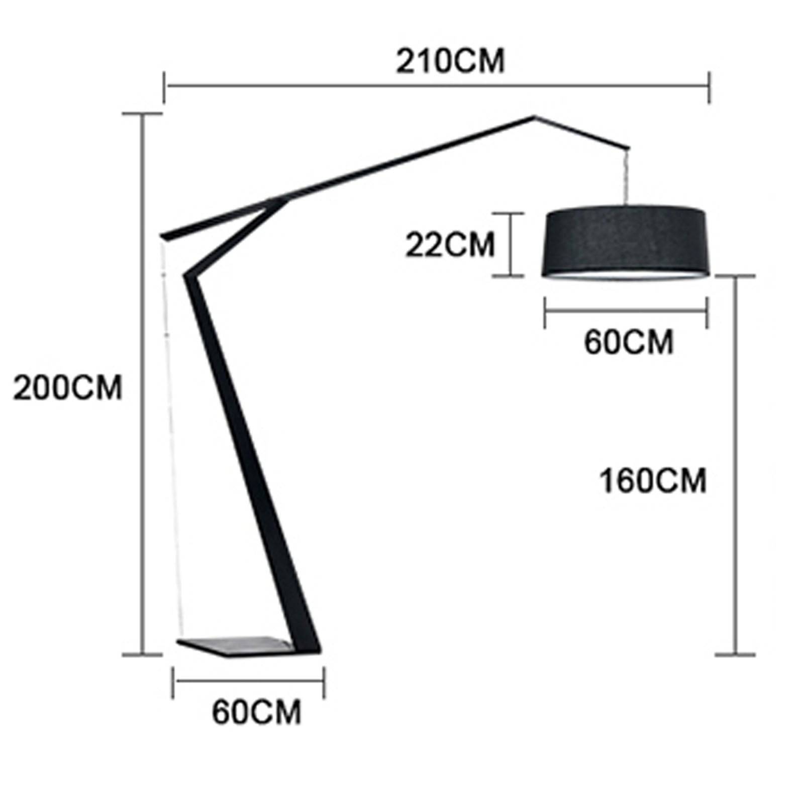 Jumbo Retro Floor Lamp Cl1259 -  Floor Lamps | مصباح أرضي ريترو جامبو - ebarza Furniture UAE | Shop Modern Furniture in Abu Dhabi & Dubai - مفروشات ايبازرا في الامارات | تسوق اثاث عصري وديكورات مميزة في دبي وابوظبي