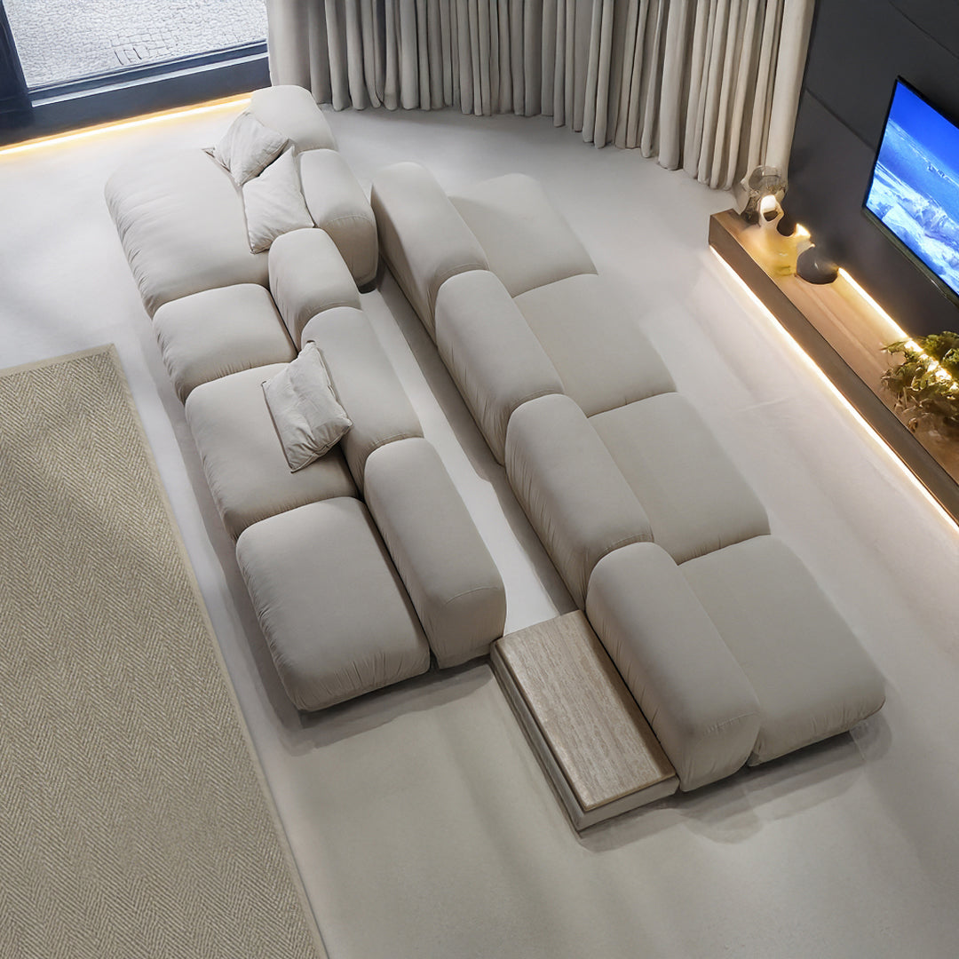 Kaisa Modular Small 2-Seater PZ-SOFA-101/2-S -  Sofas - ebarza Furniture UAE | Shop Modern Furniture in Abu Dhabi & Dubai - مفروشات ايبازرا في الامارات | تسوق اثاث عصري وديكورات مميزة في دبي وابوظبي