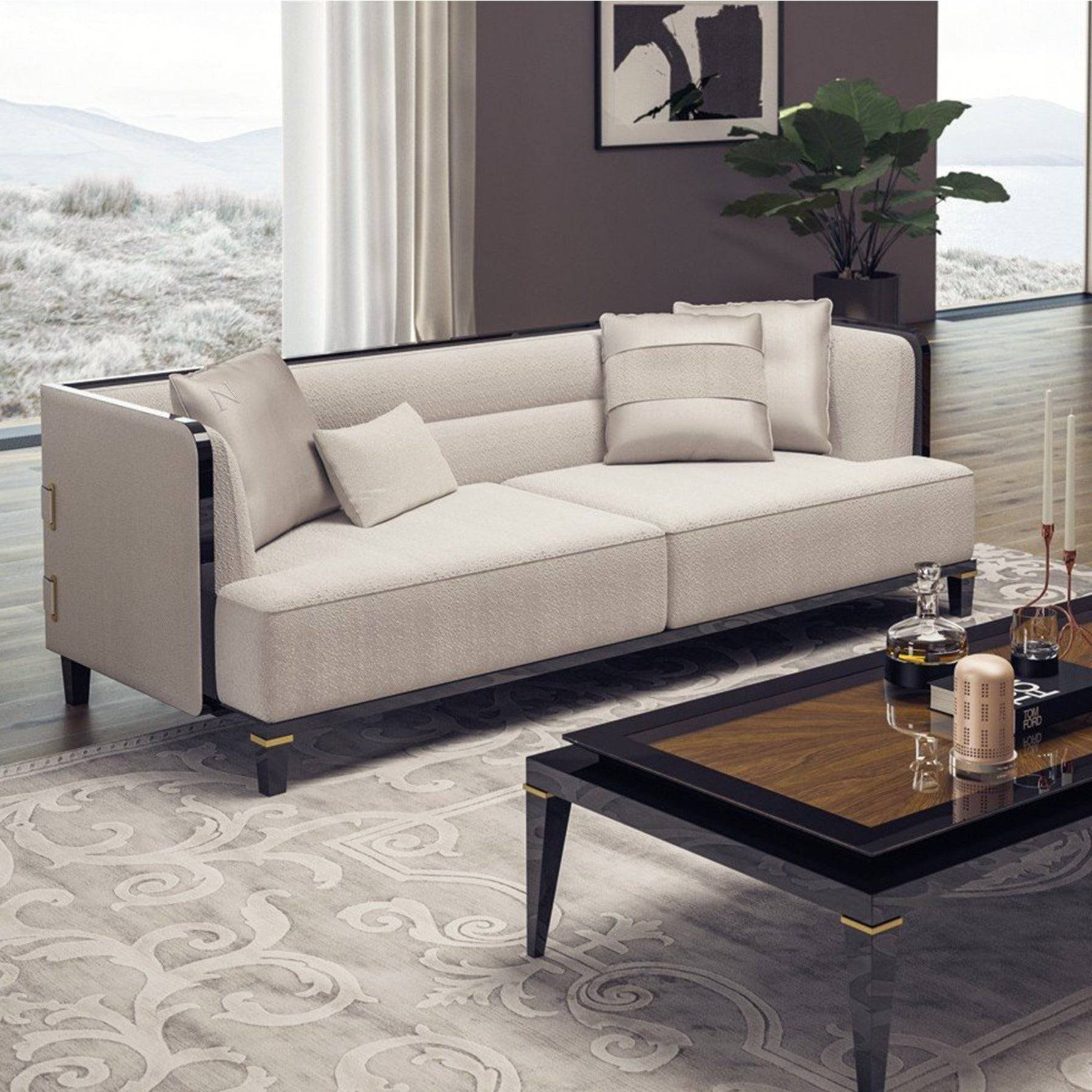 Kant 3 Seater Sofa Kant-Sofa -  Sofas | أريكة بثلاث مقاعد من كانت - ebarza Furniture UAE | Shop Modern Furniture in Abu Dhabi & Dubai - مفروشات ايبازرا في الامارات | تسوق اثاث عصري وديكورات مميزة في دبي وابوظبي