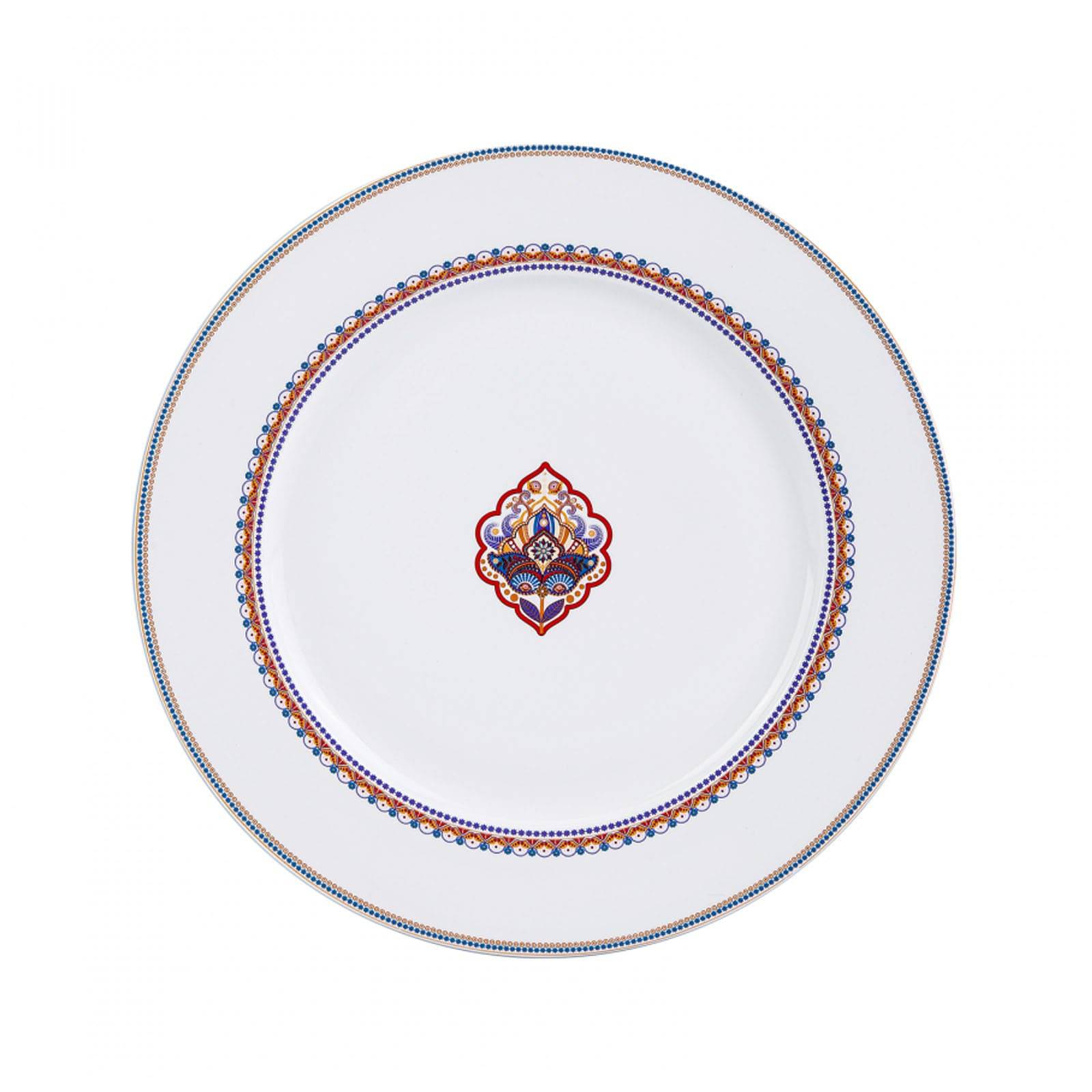 Karaca Agra 24-Piece 6-Person Porcelain Dinnerware 153.03.07.7875 -  Dinnerware Sets | أواني الطعام من البورسلين كاراجا أجرا 24 قطعة 6 أفراد - ebarza Furniture UAE | Shop Modern Furniture in Abu Dhabi & Dubai - مفروشات ايبازرا في الامارات | تسوق اثاث عصري وديكورات مميزة في دبي وابوظبي