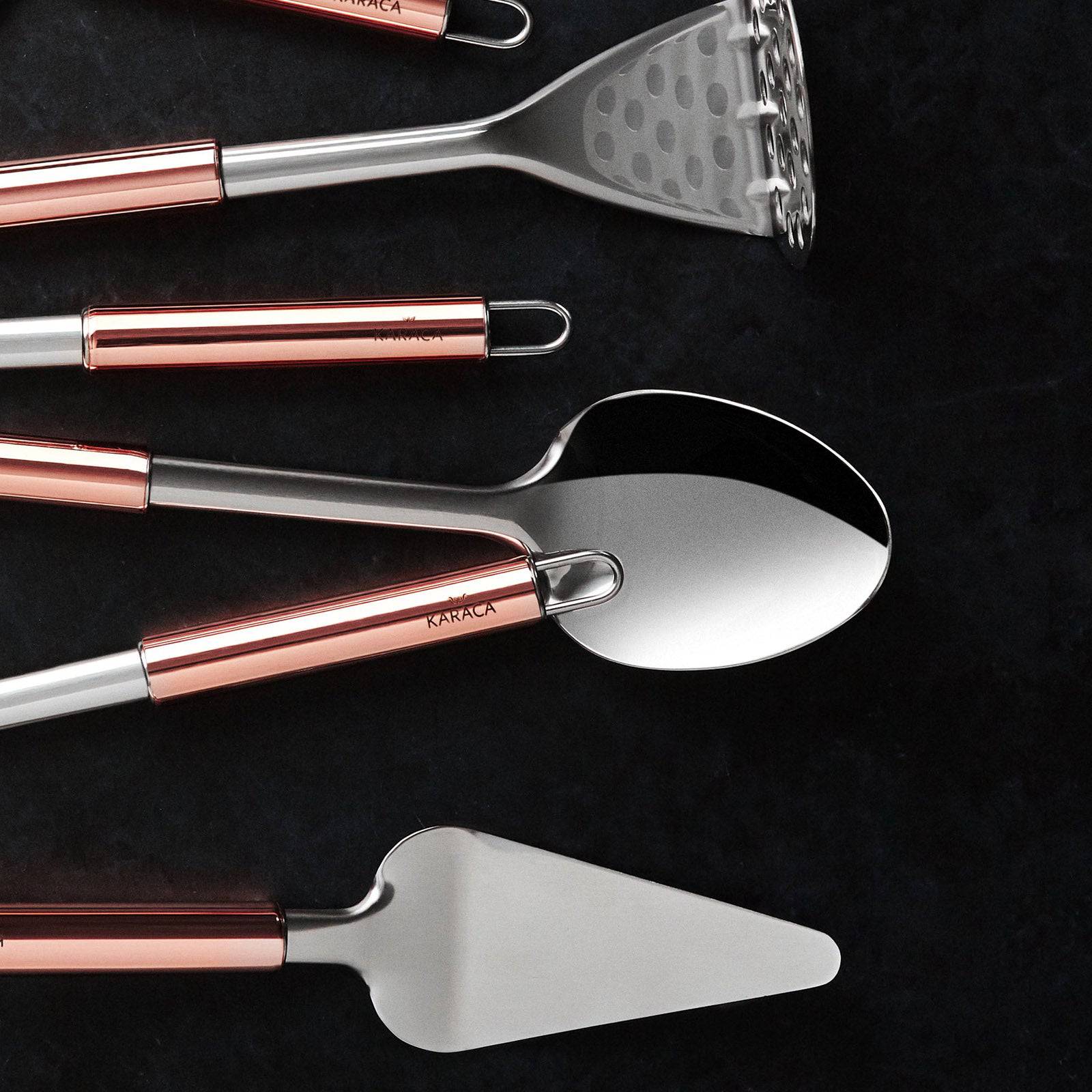 Karaca Copper Keen Spatula 153.03.07.3997 -  Cookware Sets - ebarza Furniture UAE | Shop Modern Furniture in Abu Dhabi & Dubai - مفروشات ايبازرا في الامارات | تسوق اثاث عصري وديكورات مميزة في دبي وابوظبي