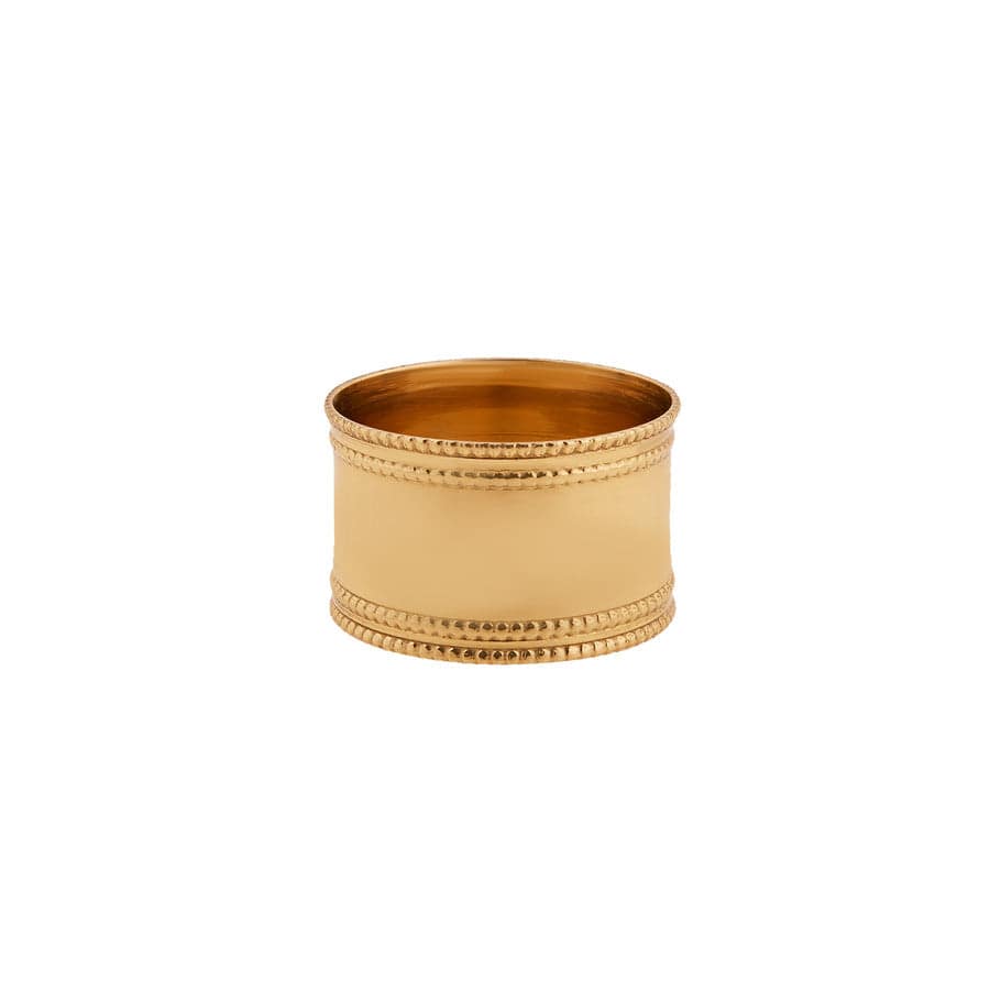 Karaca Dots 2 Piece Napkin Ring 153.21.01.0166 -  Napkin Rings | خاتم للمناديل من كاراجا النقاط مكون من قطعتين - ebarza Furniture UAE | Shop Modern Furniture in Abu Dhabi & Dubai - مفروشات ايبازرا في الامارات | تسوق اثاث عصري وديكورات مميزة في دبي وابوظبي