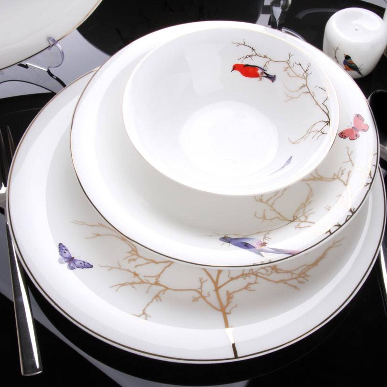 Karaca Fine Pearl Grace Black 26 Piece Pearl Set 153.03.07.5709 -  Dinnerware Sets - ebarza Furniture UAE | Shop Modern Furniture in Abu Dhabi & Dubai - مفروشات ايبازرا في الامارات | تسوق اثاث عصري وديكورات مميزة في دبي وابوظبي